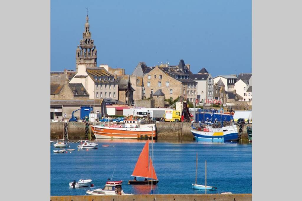 Kermaravel, Le Petit Manoir En Bord De Mer. Saint-Pol-de-Léon Esterno foto